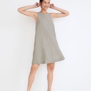 Madewell Linen-Cotton Tank MiniDress